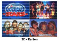 3D-Karten Pepsi Music Stars - Spice Girls, Eternal + Boyzone Schleswig-Holstein - Norderstedt Vorschau