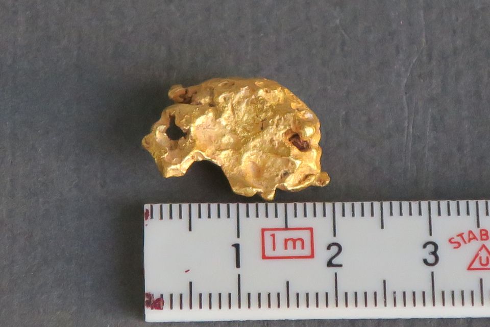 Mineraliensammlung: Goldnugget aus Australien 8,37 Gramm in Nürnberg (Mittelfr)