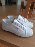 SUPERGA Sneaker Turnschuhe Größe 38 NEU!! Weiß 2750 Cotu classic Schleswig-Holstein - Willenscharen Vorschau