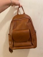 Rucksack Braun Leder Tasche Silber Hessen - Hammersbach Vorschau