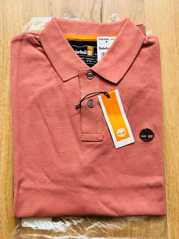 Neues Herren Bio Cotton Polohemd von Timberland. NP 79€ in München