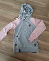 Naketano Kaputzen-Pullover grau-rosa Hoodie damen Größe S Niedersachsen - Calberlah Vorschau