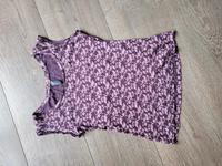 Shirt/ T-Shirt, Top lila mit Blumen Hessen - Haiger Vorschau