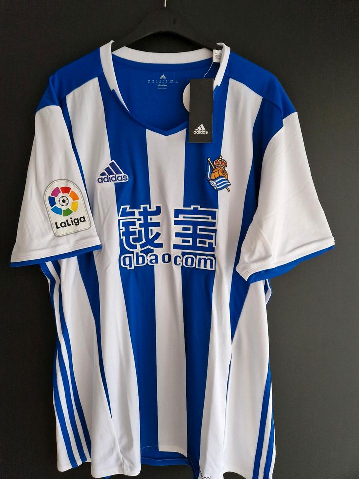 Real Sociedad Trikot 2016 NEU! XL Original Adidas ⚽️ HÄNDLER in Bad Rappenau