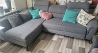 Wohnlandschaft Ecksofa Couch Stoff grau Schlaffunktion Sofa Hus Wandsbek - Gartenstadt Vorschau