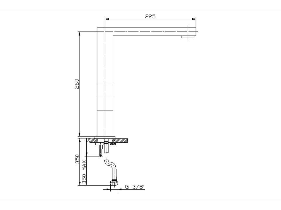 Equa Edelstahl Design Armatur QU5201S Quadrato neu OVP in Schwäbisch Hall