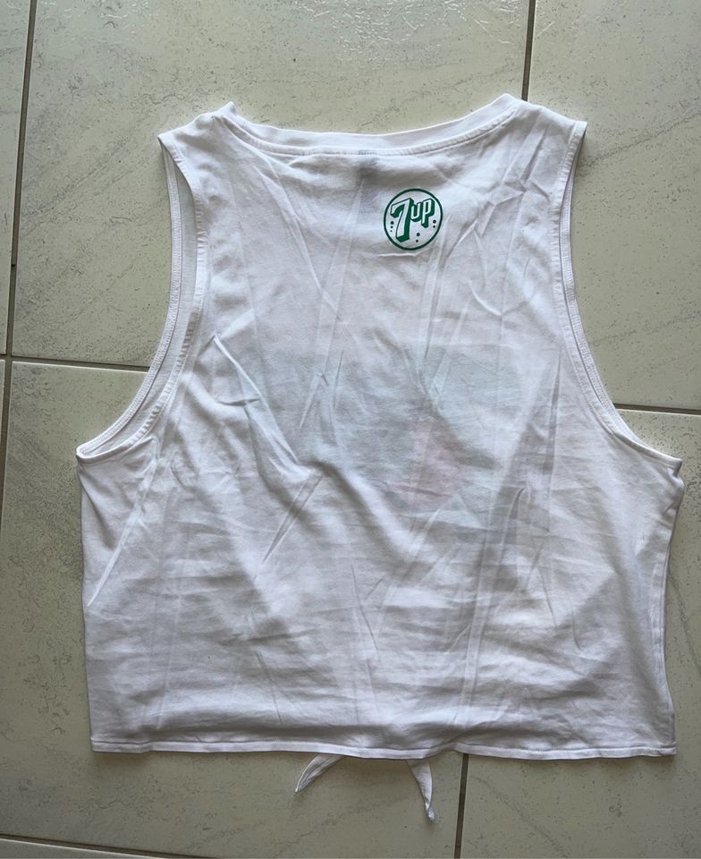 H&M Divided Shirt Top weiss 7up neu L 40 in Rieden b Kaufbeuren