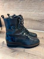 Stiefelette , blau/schwarz Größe 40 Nordrhein-Westfalen - Sprockhövel Vorschau