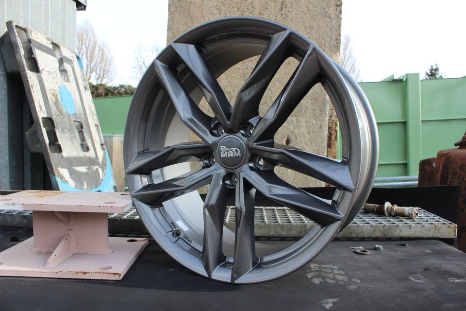 19 Zoll Felgen 5x112 Alufelgen MAM RS3 für Audi A3 A4 A6 TT Rotor in Großbeeren