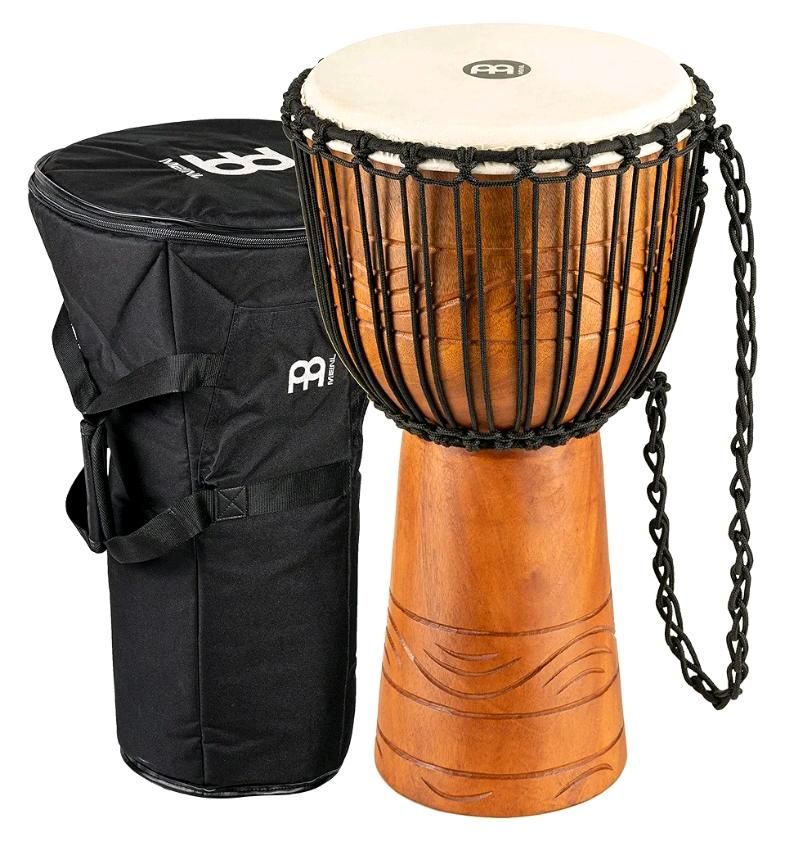 Meinl Djembe ADJ2-M Bag-Water Rhythm mit Ständer neuwertig in Kleinblittersdorf