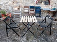 Gartenmöbel: Holztischchen und Stühle, verschiedene Modelle Rheinland-Pfalz - Siefersheim Vorschau