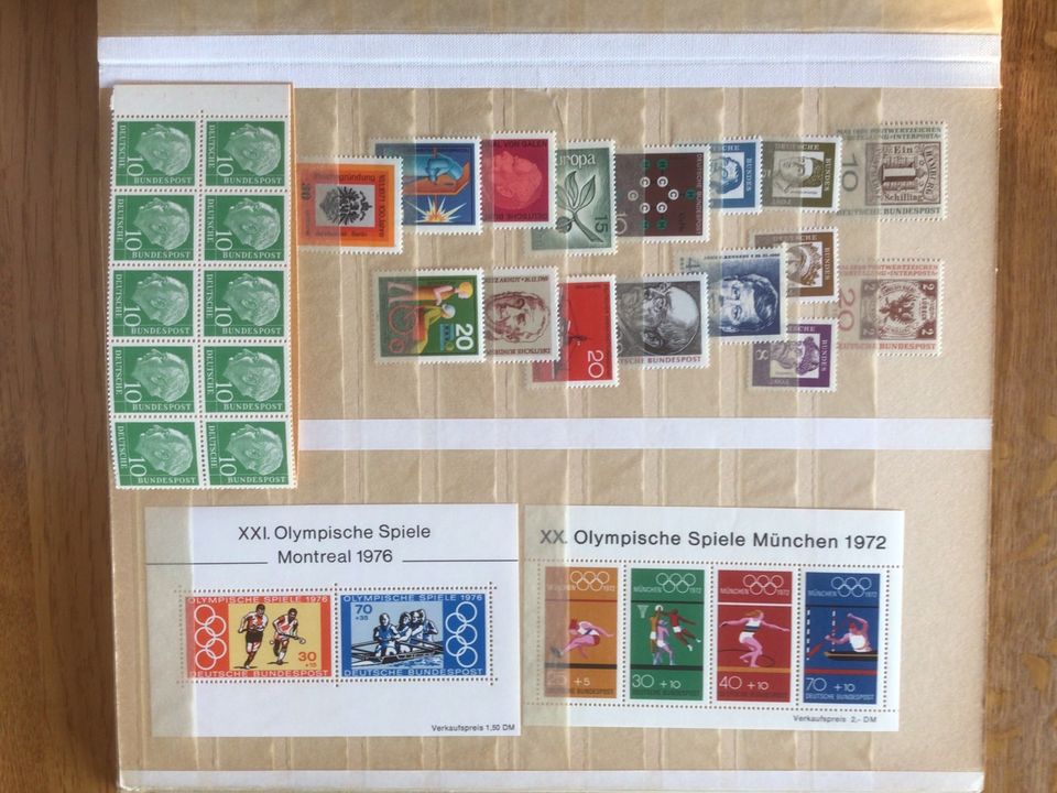 Briefmarkensammlung  BRD in Cuxhaven