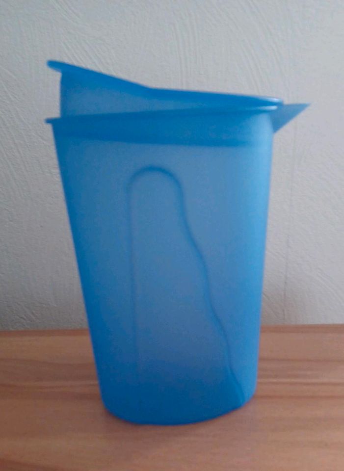 Tupperware Junge Welle Milchkännchen blau 1 Liter in Espelkamp