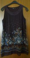 Kleid Zero Gr. 40 ärmellos rot braun mit Muster Spitze Bonn - Dottendorf Vorschau