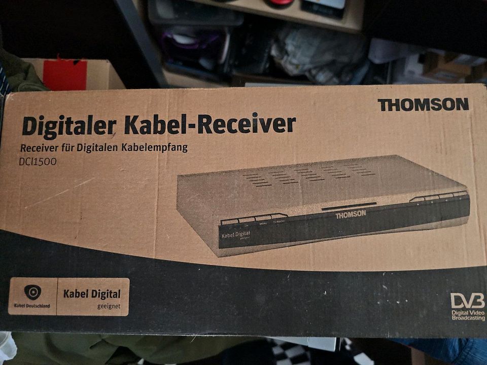 Neu Digital Kabel Reciever DCi1500 Thomson in Kaufbeuren