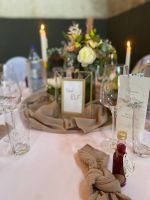 Stoff Tischläufer Servietten Hochzeit BEIGE mieten kaufen Bayern - Waging am See Vorschau