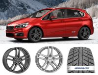 BMW F45 F46 Tourer Grand Active 17 Zoll Winterreifen Felgen 5x112 Nordrhein-Westfalen - Hattingen Vorschau