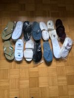 Pantoffel Schuhe Hausschuhe Hotelpantoffel 14 Paar Sortiment Bayern - Olching Vorschau