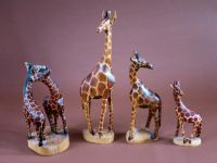 4x Vintage GIRAFFE AFRIKA KENIA Holztiere geschnitzt Holz 80er Berlin - Neukölln Vorschau