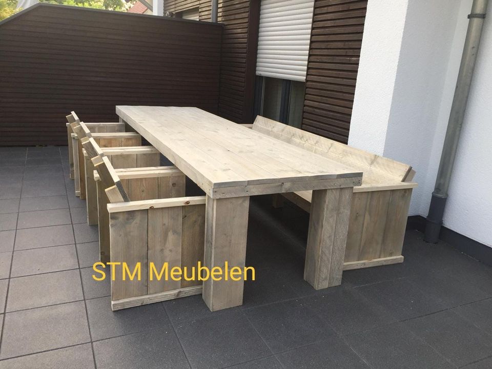 Gartenmöbel STONE auf gerüstbau Holz BESTSELLER --> € 449,- in Oberhausen