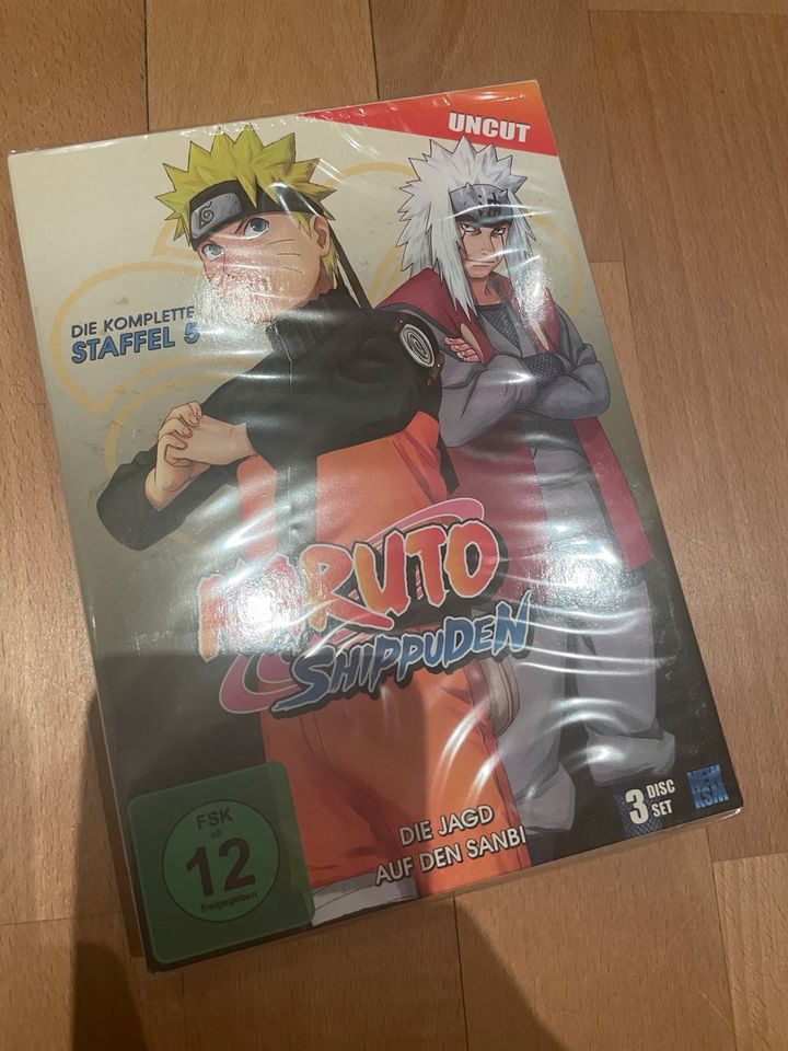 Naruto DVD Boxen 1 & 2 Shippuden Staffel 1-8 in Köln