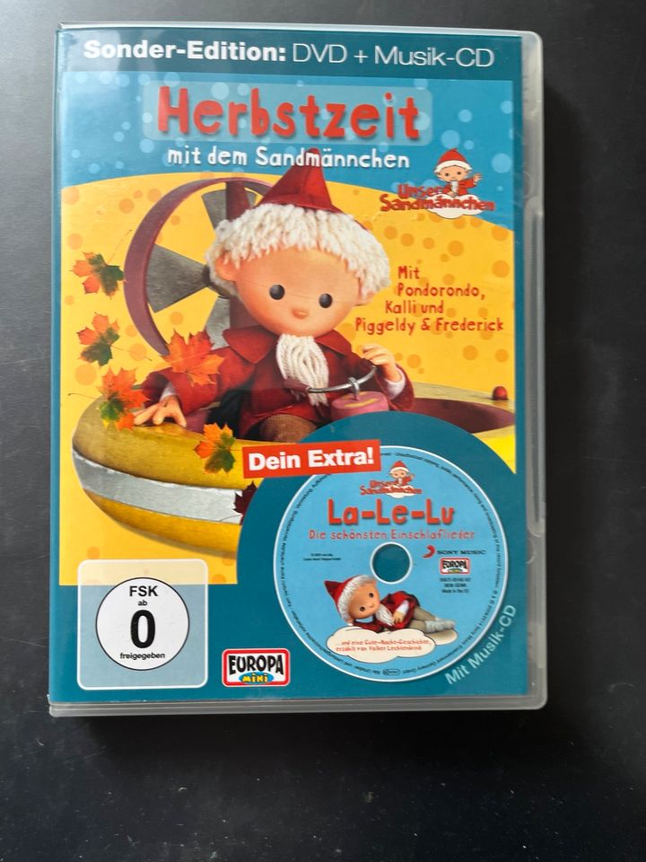 DVD und CD Herbstzeit mit dem Sandmännchen in Lauterbach (Hessen)
