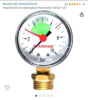 hydraulisch Manometer NEU Brandenburg - Königs Wusterhausen Vorschau