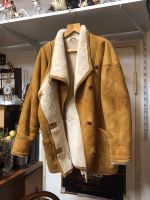 Vintage Wildleder Mantel Jacke suede jacket coat Mitte - Wedding Vorschau