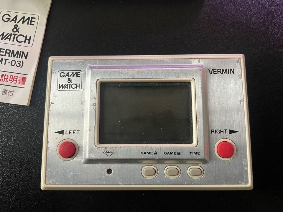 NINTENDO Game & Watch Vermin OVP in Weil am Rhein