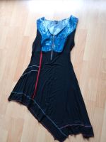 Extravagantes Kleid, Gr. 38/40, schw./jeansblau, rot Beuel - Vilich Vorschau