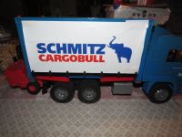 Bruder LKW Schmitz Cargobull MAN mit Gabelstabler Niedersachsen - Rehden Vorschau
