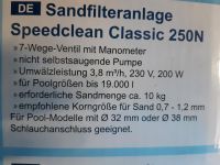 Sandfilteranlage-speed-clean-classic-250 N Schleswig-Holstein - Groß Boden Vorschau