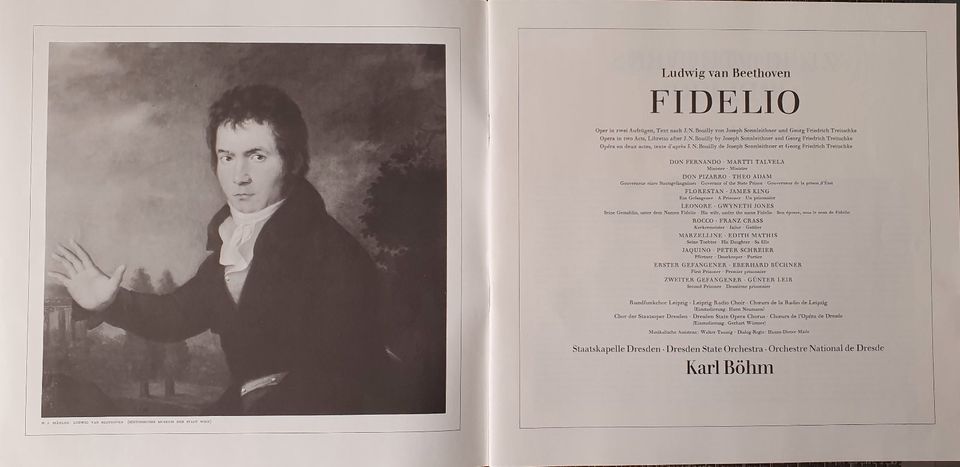 Beethoven Edition Fidelo 3LP´s im Karton in Hamburg