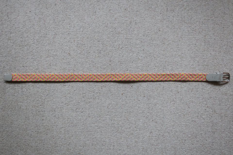 Flechtgürtel Gürtel Vanzetti bunt multicolor neu 105 cm in Niddatal