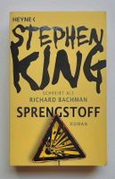 Stephen King, als Richard Bachman - Sprengstoff Roman Buch Baden-Württemberg - Karlsruhe Vorschau