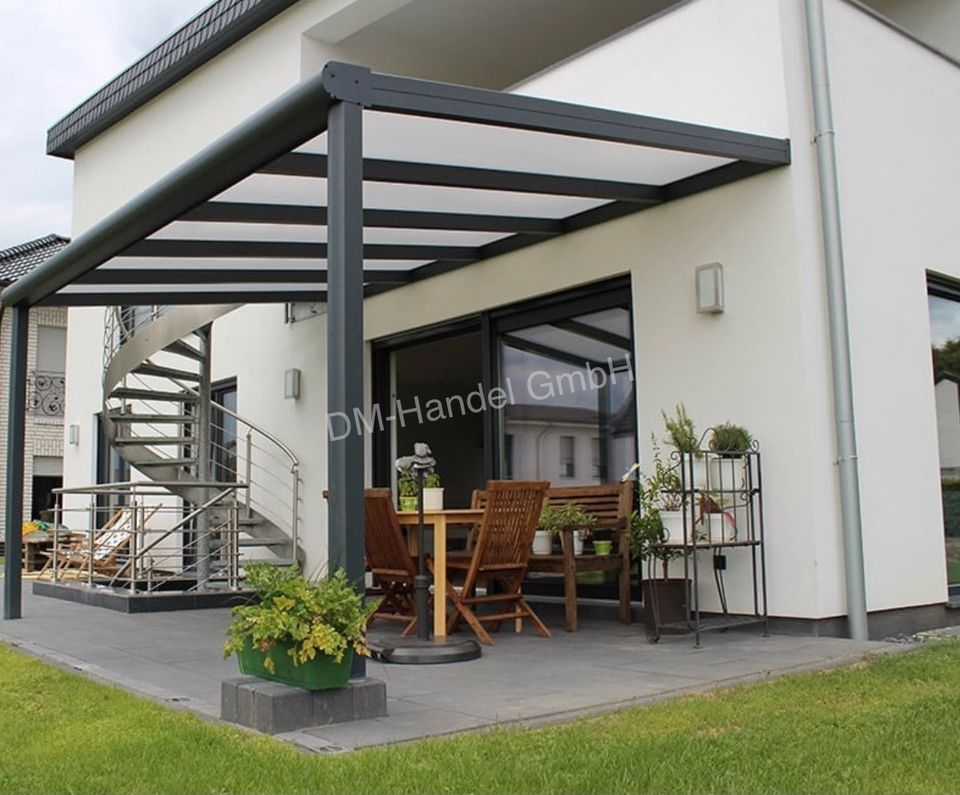 Vordach 3x3m✅ Terrassenüberdachung Überdachung Carport Dach in Murrhardt