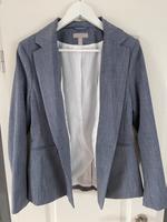 Blazer Jacket Jacke Gr 40 H&M blaugrau meliert  L Schleswig-Holstein - Schwentinental Vorschau