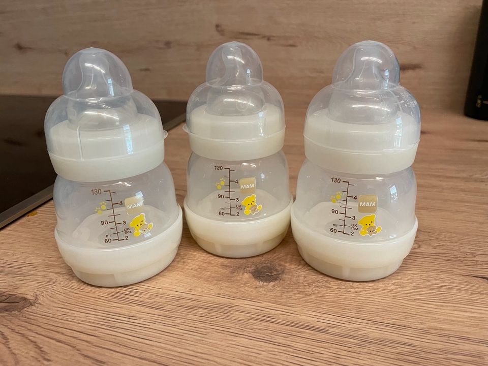 3x 130 ml MAM Easy Start Anti-Colic Flasche in Frechen