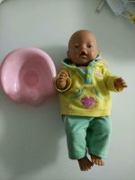 Baby Born Puppe Mädchen 43 cm mit Töpchen Nordrhein-Westfalen - Merzenich Vorschau