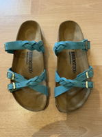 Birkenstock - Pantoletten aus Leder Gr. 39 NEU! Frankfurt am Main - Innenstadt Vorschau