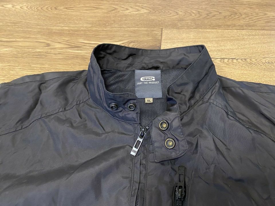 G-Star Jacke, Gr. XL, schwarz, Windjacke/Übergangsjacke in Heilsbronn