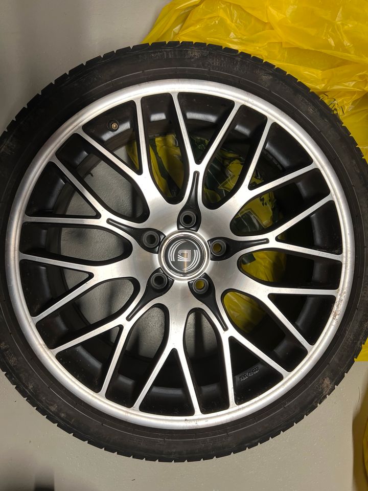 Diewe Alufelgen Fina 8x18 mit Pirelli Powergy 225/40/R18 in Bergisch Gladbach