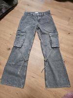 Zara weite Jeans-Cargohose Gr. 36 grau Nordrhein-Westfalen - Herne Vorschau