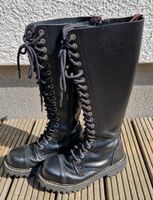 Shark Boots 20 Loch - Lederstiefel WGT Gothik Punk Larp Gr. 41 Berlin - Köpenick Vorschau