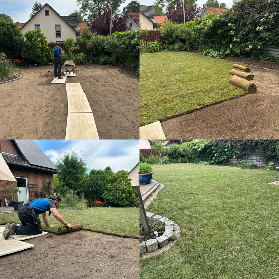 Gartenbau, Galabau, Pflasterarbeiten, Erdarbeiten, Terrassenarbeiten, Zaun in Garbsen