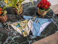 Bikini Hosen/ Unterteil gestreift und mit Bananen Hessen - Lahntal Vorschau