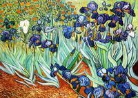 Vincent van Gogh - Blaue Iris k98548 90x120cm Ölbild handgemalt Berlin - Treptow Vorschau