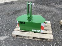 AMA Stahlgewicht 600kg John Deere Grün Bayern - Roßbach Vorschau