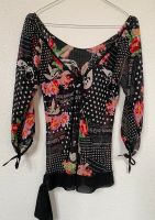 Bluse Tunika Shirt Gr. S/ M aus Brasilien Blume Muster Berlin - Mitte Vorschau