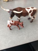 Schleich Longhorn Texas Longhorn Kalb Nordrhein-Westfalen - Schleiden Vorschau